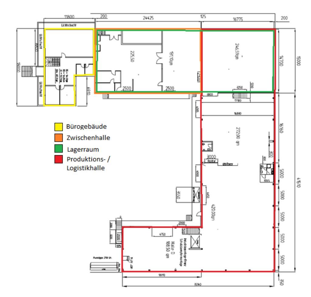 Gebäudeplan